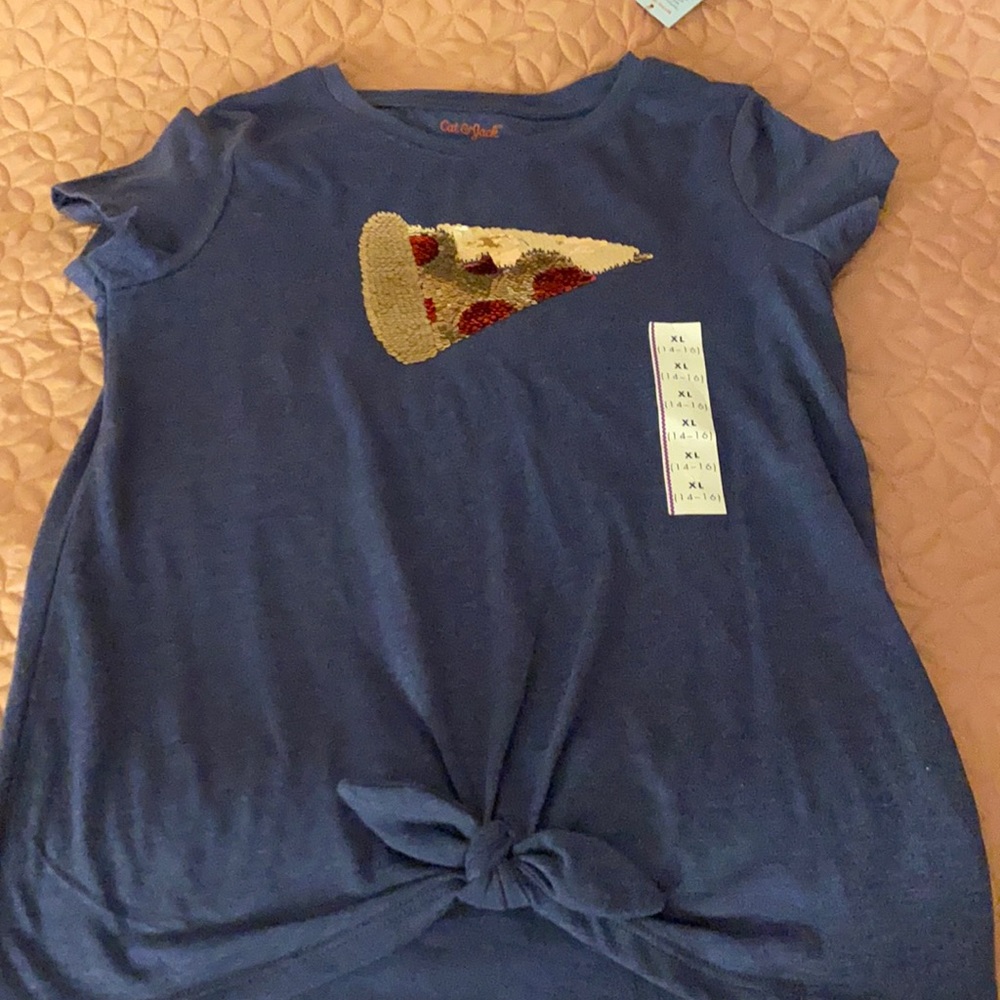 Kids pizza top, size XL